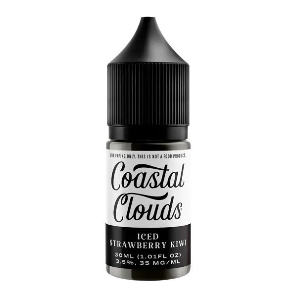 BUY 1 GET 1 FREE Strawberry Kiwi Iced Coastal Clouds Salt Nic | Vape Premium