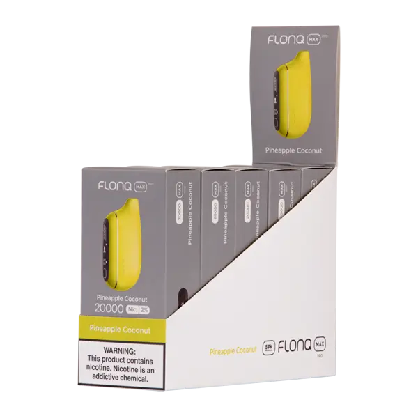 BUY 1 GET 1 FREE Pineapple Coconut FLONQ Max Pro | Vape Amazon India Flonq