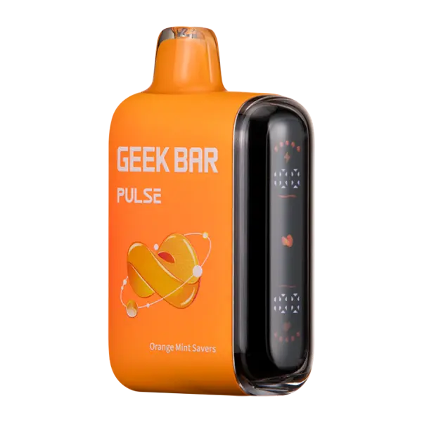 BUY 1 GET 1 FREE Orange Mint Saver Geek Bar Pulse (Savers Edition) | Vape Premium