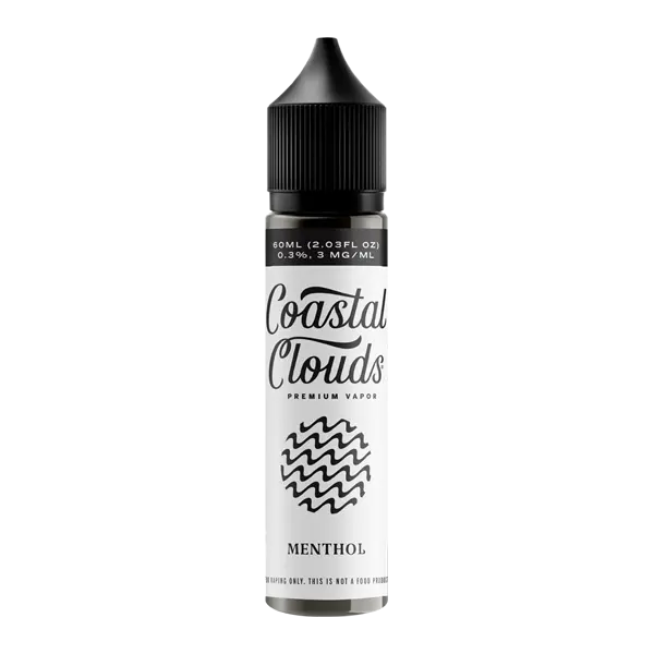 BUY 1 GET 1 FREE Menthol Coastal Clouds E-Juice | Vape Premium