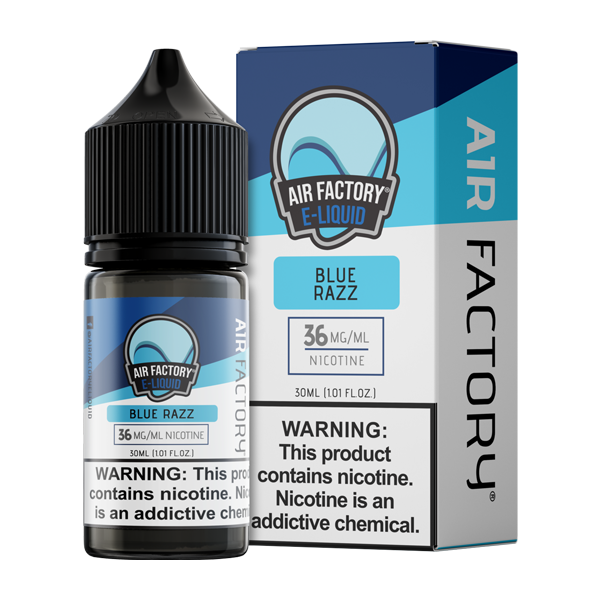 BUY 1 GET 1 FREE Blue Razz Air Factory Salt | Vape Premium