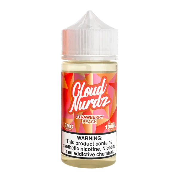 BUY 1 GET 1 FREE Strawberry Peach Cloud Nurdz eJuice | Vape Premium