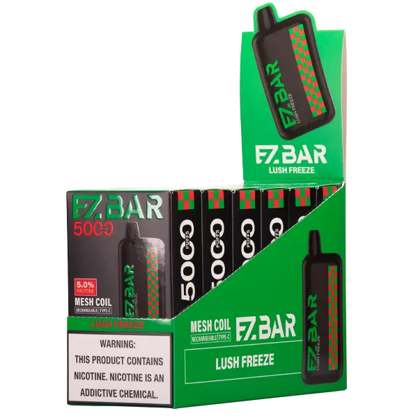 BUY 1 GET 1 FREE Lush Freeze EZBAR 5000 | Vape Amazon India EZEE