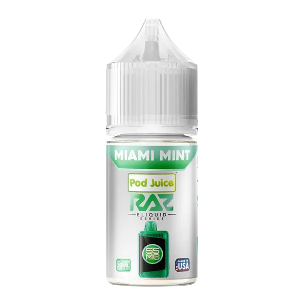 BUY 1 GET 1 FREE Miami Mint RAZ X Pod Juice | Vape Premium