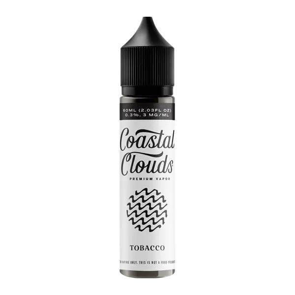 BUY 1 GET 1 FREE Tobacco Coastal Clouds E-Juice | Vape Premium
