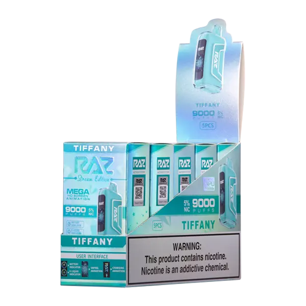 BUY 1 GET 1 FREE Tiffany RAZ TN9000 | Vape Amazon India RAZ