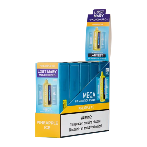 BUY 1 GET 1 FREE Pineapple Ice Lost Mary MO20000 PRO | Vape Amazon India Lost Mary