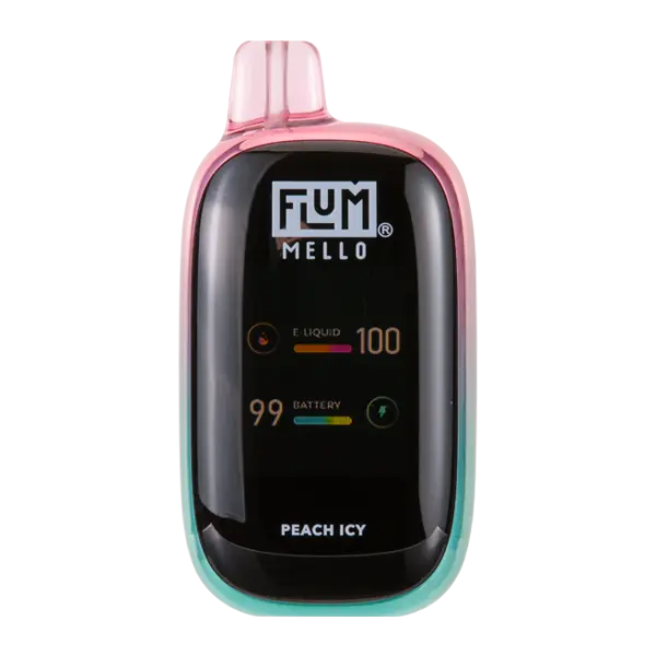 BUY 1 GET 1 FREE Peach Icy FLUM Mello | Vape Premium