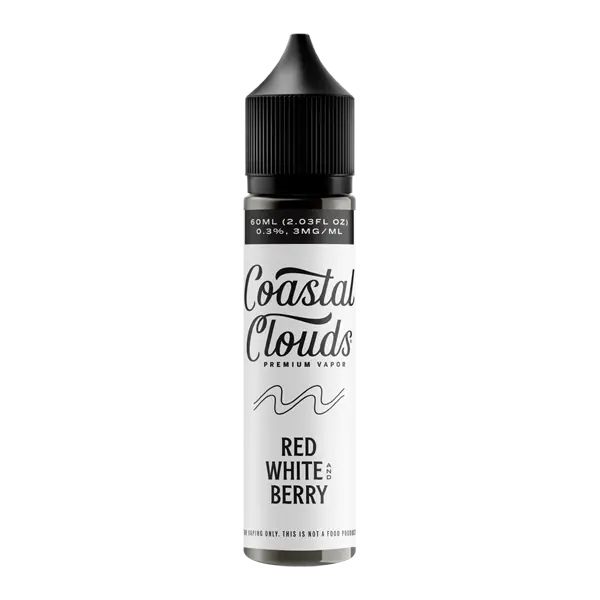 BUY 1 GET 1 FREE Red White & Berry Coastal Clouds E-Juice | Vape Premium