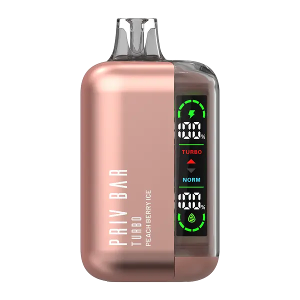 BUY 1 GET 1 FREE Peach Berry Ice Priv Bar Turbo | Vape Premium