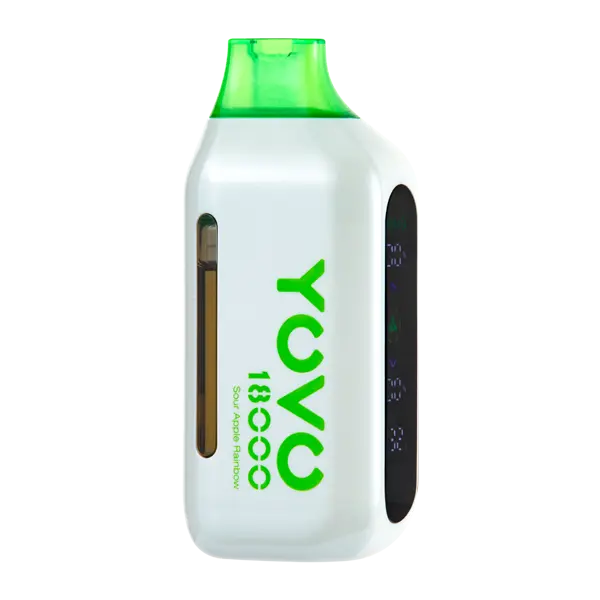 BUY 1 GET 1 FREE Sour Apple Rainbow YOVO Ultra 18000 | Vape Premium