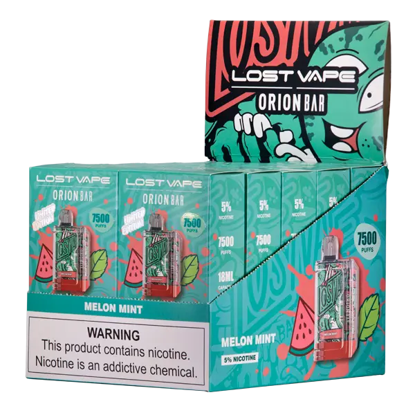BUY 1 GET 1 FREE Melon Mint Orion Bar 7500 | Vape Amazon India Lost Vape