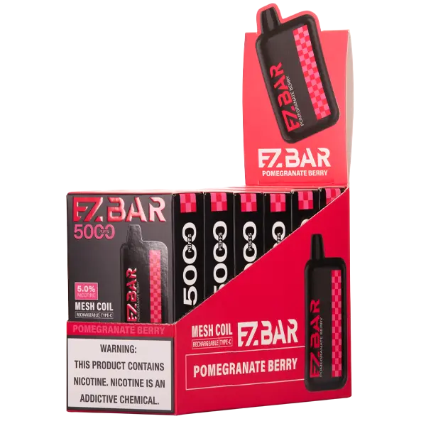 BUY 1 GET 1 FREE Pomegranate Berry EZBAR 5000 | Vape Amazon India EZEE