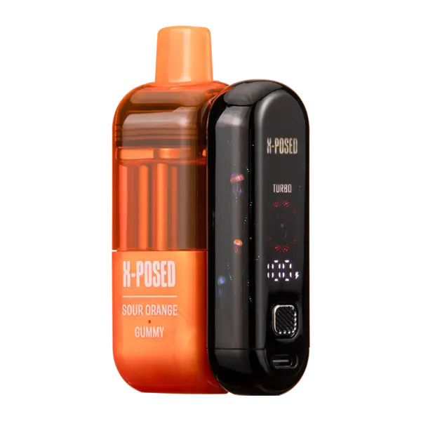 BUY 1 GET 1 FREE Sour Orange Gummy X-Posed 35K Kit | Vape Amazon India