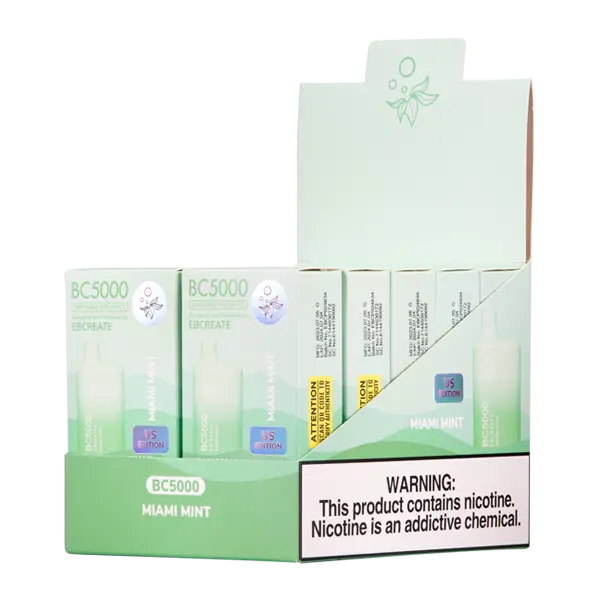 BUY 1 GET 1 FREE Miami Mint EB BC5000 | Vape Amazon India EBCREATE