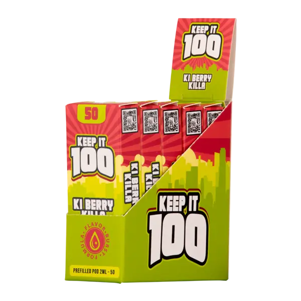 BUY 1 GET 1 FREE Ki Berry Killa Keep It 100 Zeltu X3 Pods | Vape Amazon India Zeltu