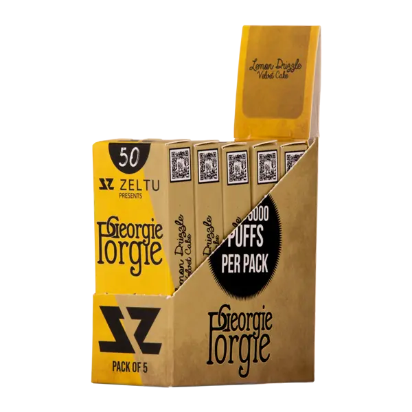 BUY 1 GET 1 FREE Lemon Drizzle Velvet Cake Georgia Porgie Zeltu X3 Pods | Vape Amazon India Zeltu