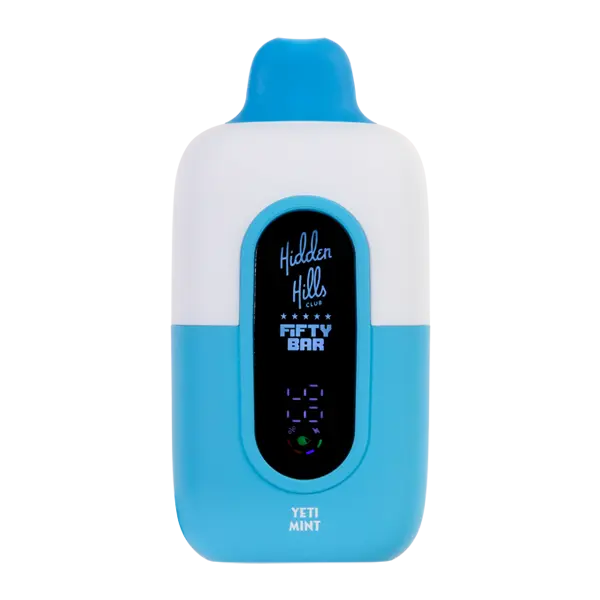 BUY 1 GET 1 FREE Yeti Mint Hidden Hills X Fifty Bar | Vape Amazon India