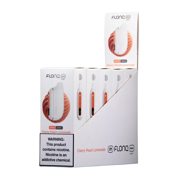BUY 1 GET 1 FREE Cherry Peach Lemonade FLONQ Max Smart | Vape Amazon India Flonq