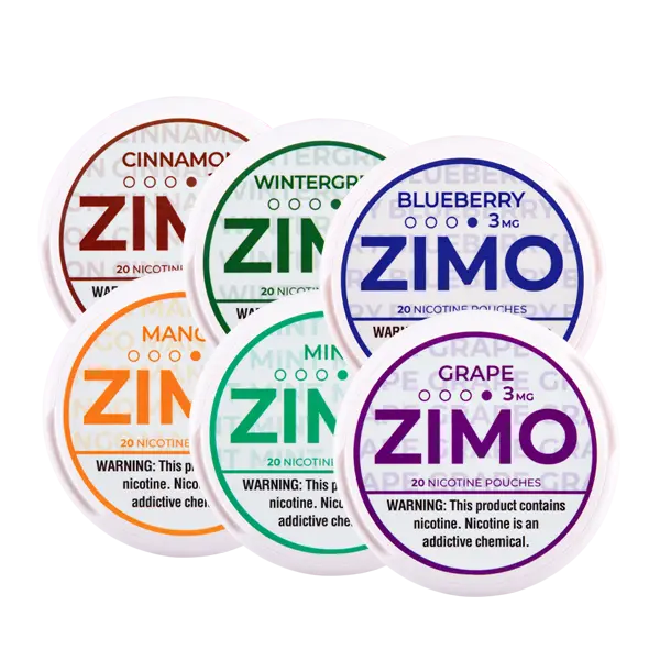 BUY 1 GET 1 FREE ZIMO Pouch Sampler | Vape Premium