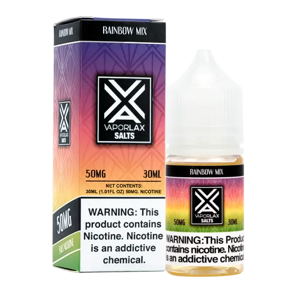 BUY 1 GET 1 FREE Rainbow Mix VaporLax Salt | Vape Amazon India
