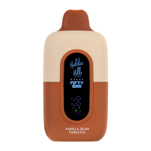 BUY 1 GET 1 FREE Vanilla Bean Tobacco Hidden Hills X Fifty Bar | Vape Amazon India