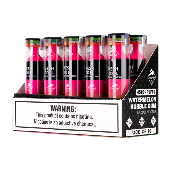 BUY 1 GET 1 FREE Watermelon Bubblegum Tugpod Evo | Vape Amazon India Tugpod