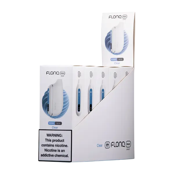 BUY 1 GET 1 FREE Clear FLONQ Max Smart | Vape Amazon India Flonq