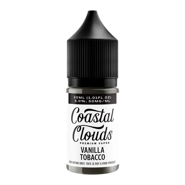 BUY 1 GET 1 FREE Vanilla Tobacco Coastal Clouds Salt Nic | Vape Premium