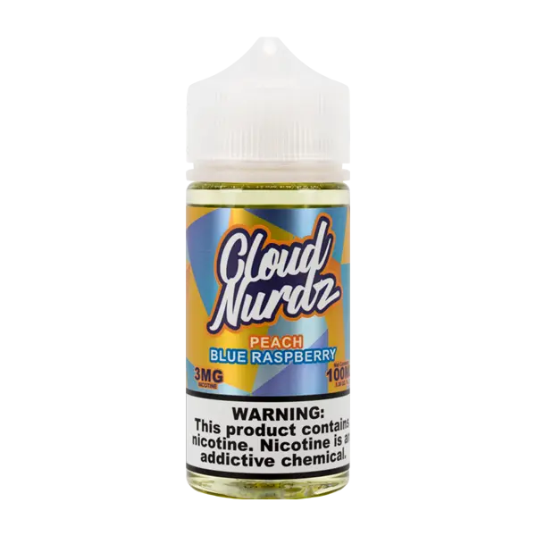 BUY 1 GET 1 FREE Peach Blue Raspberry by Cloud Nurdz 100mL | Vape Premium