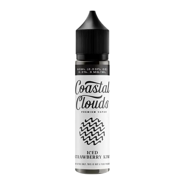 BUY 1 GET 1 FREE Strawberry Kiwi Iced Coastal Clouds E-Juice | Vape Premium