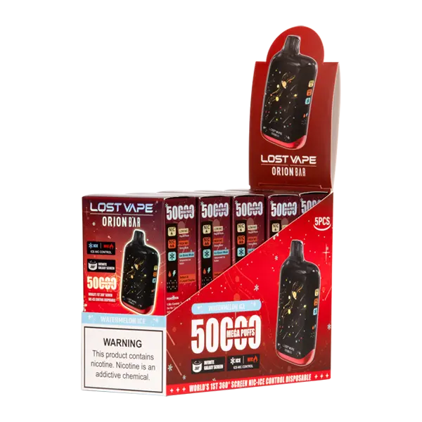 BUY 1 GET 1 FREE Watermelon Ice Orion Bar 50K | Vape Amazon India Lost Vape