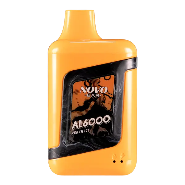 BUY 1 GET 1 FREE Peach Ice Novo Bar AL6000 | Vape Premium