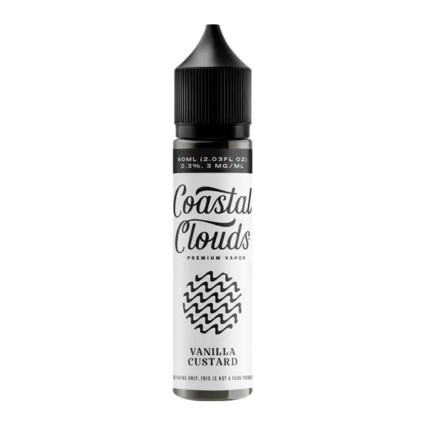BUY 1 GET 1 FREE Vanilla Custard Coastal Clouds E-Juice | Vape Premium