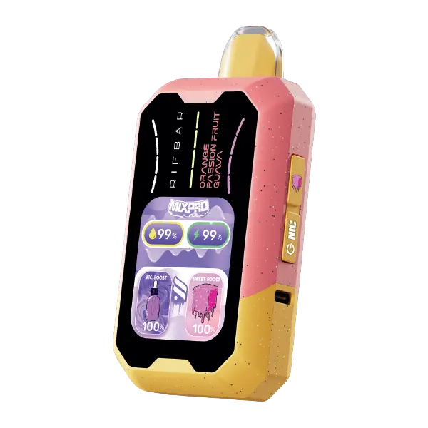 BUY 1 GET 1 FREE Orange Passion Fruit Guava RIFBAR MIXPRO Sweet | Vape Amazon India