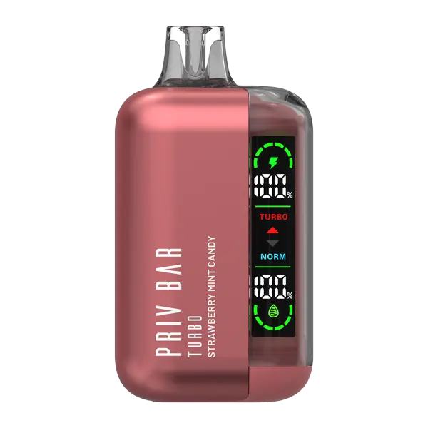 BUY 1 GET 1 FREE Strawberry Mint Candy Priv Bar Turbo | Vape Premium