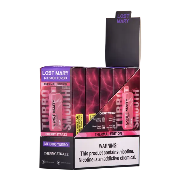 BUY 1 GET 1 FREE Cherry Strazz Lost Mary MT15000 Turbo | Vape Amazon India Lost Mary
