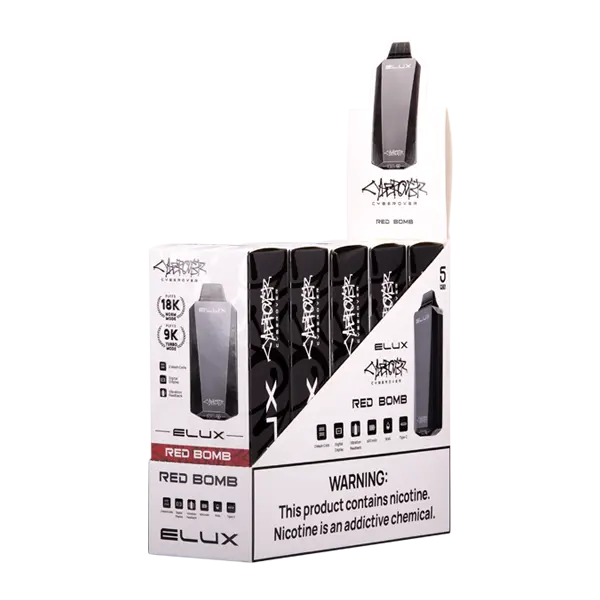 BUY 1 GET 1 FREE Red Bomb ELUX Cyberover | Vape Amazon India ELUX