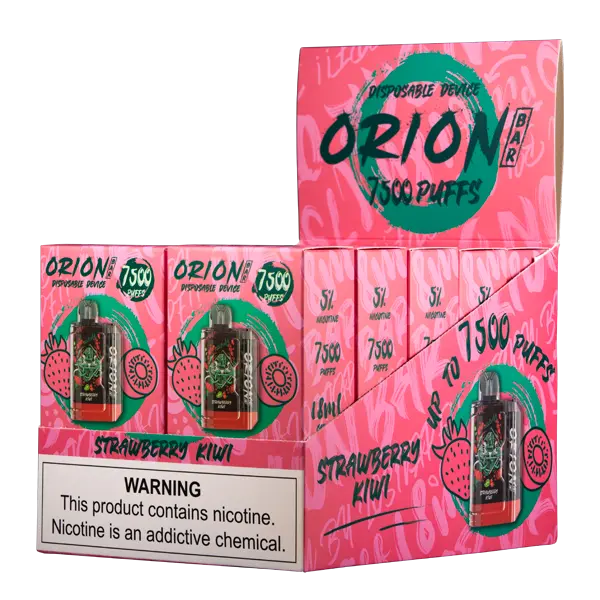 BUY 1 GET 1 FREE Strawberry Kiwi Orion Bar 7500 | Vape Amazon India Lost Vape