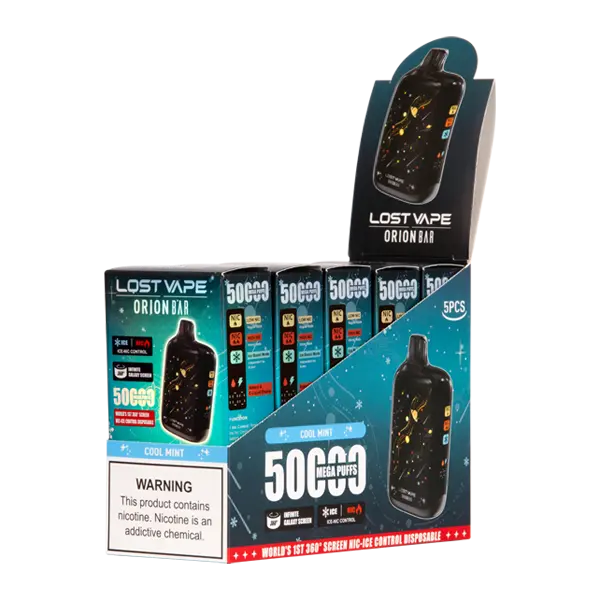 BUY 1 GET 1 FREE Cool Mint Orion Bar 50K | Vape Amazon India Lost Vape