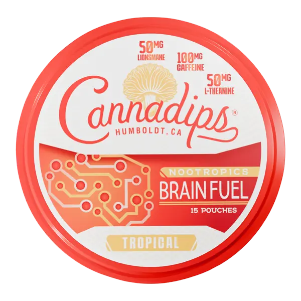 BUY 1 GET 1 FREE Tropical CANNADIPS Brain Fuel Pouches | Vape Premium