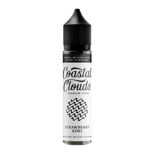 BUY 1 GET 1 FREE Strawberry Kiwi Coastal Clouds E-Juice | Vape Premium