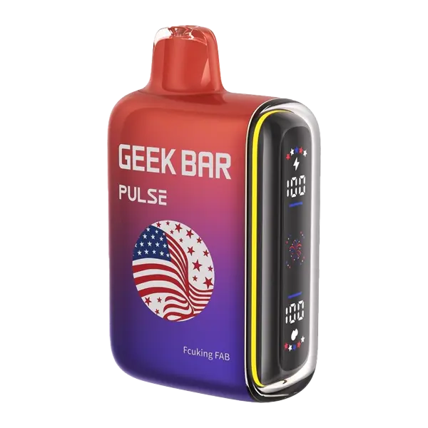 BUY 1 GET 1 FREE Fcuking Fab Geek Bar Pulse Patriot Edition | Vape Premium