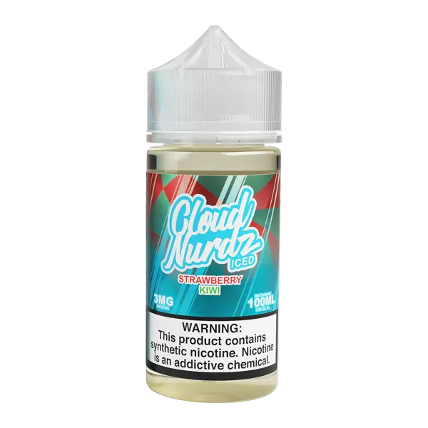 BUY 1 GET 1 FREE Strawberry Kiwi Cloud Nurdz Iced eJuice | Vape Premium