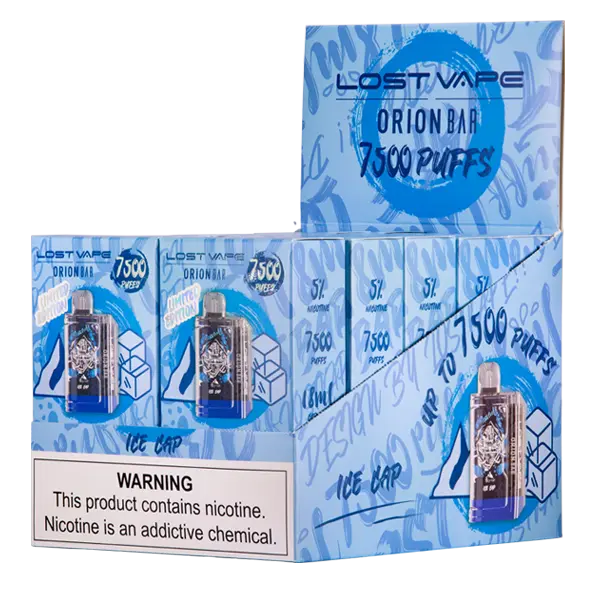 BUY 1 GET 1 FREE Ice Cap Orion Bar 7500 | Vape Amazon India Lost Vape