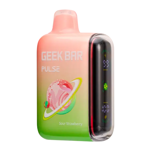 BUY 1 GET 1 FREE Sour Strawberry Geek Bar Pulse | Vape Premium