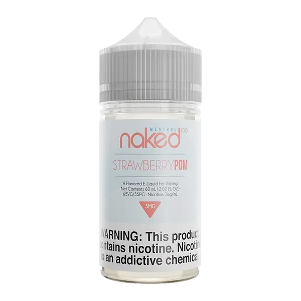BUY 1 GET 1 FREE Strawberry Pom Naked Menthol Vape Juice | Vape Amazon India